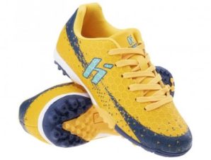 Huari Παιδικά Ποδοσφαιρικά Παπούτσια Recoleti Tf με Σχάρα Κίτρινα 92800402403